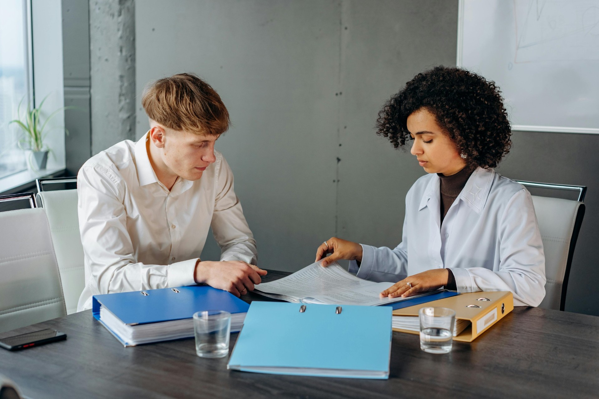 Small business owner using AI bookkeeping software